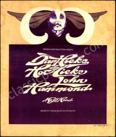 Scarce 1972 Dan Hicks Seattle Poster