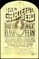 Unreal 1967 Grateful Dead Eagles Auditorium Poster