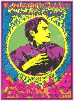 Timothy Leary for Governor Black Light Poster