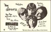 Rare 1967 The Doors Cheetah Handbill