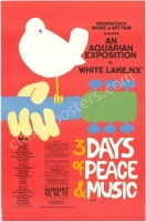 Large-Size Signed AOR 3.1 Woodstock Poster