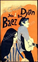 Very Choice AOR 1.101 Bob Dylan Joan Baez Tour Poster