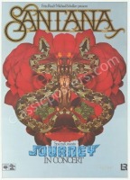European Santana and Journey Poster