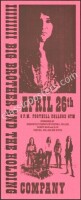 Scarce Janis Joplin Foothill College Handbill