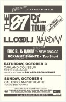 1987 Def Jam Tour Poster