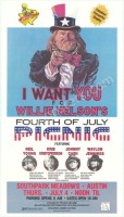 1983 Willie Nelson Picnic Poster