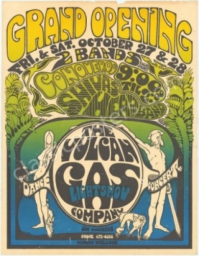 Rare Vulcan Gas Company Grand Opening Poster