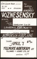 Scarce AOR 2.77 The Fillmore Handbill