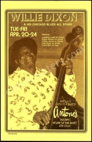 Willie Dixon Antone’s Poster