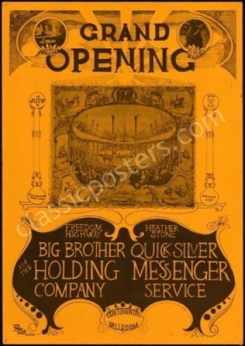 Elusive AOR 2.345 Continental Ballroom Grand Opening Poster