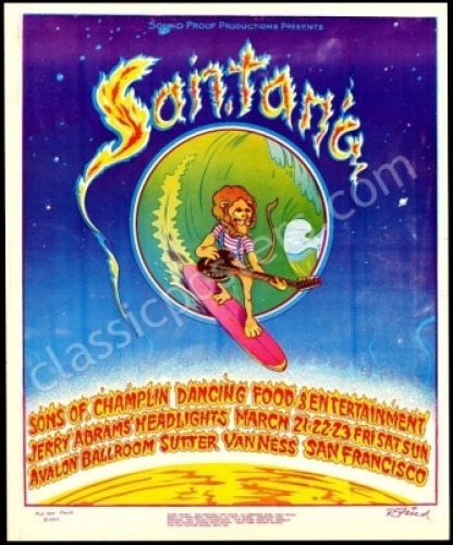 AOR 2.31 Santana Poster