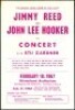 Rare Jimmy Reed and John Lee Hooker Poster