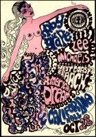 Moby Grape California Hall Poster