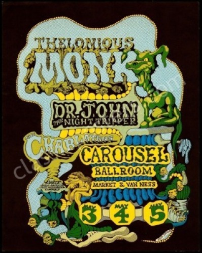 AOR 2.167 Dr. John Carousel Ballroom Poster