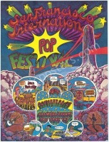 Attractive San Francisco International Pop Festival Poster