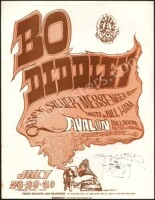 Signed FD-18 Bo Diddley Handbill