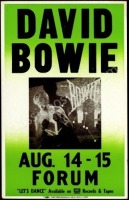 Colorful David Bowie Forum Poster