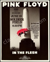 Near Mint Pink Floyd Soldier Field Poster