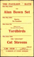Rare Early 1967 Yardbirds Handbill