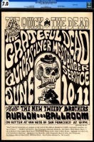 Rare Original FD-12 Grateful Dead Poster
