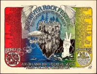 Gorgeous Sky River Rock Festival Poster