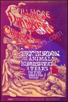 Beautiful Signed BG-132 Eric Burdon Poster