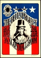 Wonderful Signed Original FD-5 Blues Project Poster
