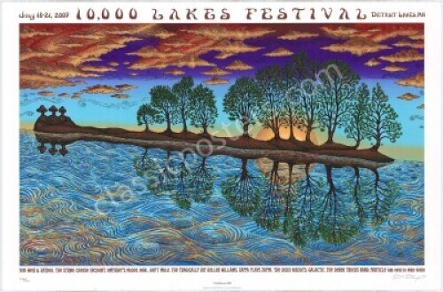 Beautiful EMEK 10,000 Lakes Festival Poster