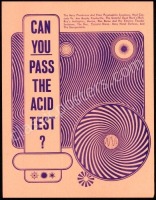 Near Mint AOR 2.7 Acid Test Handbill