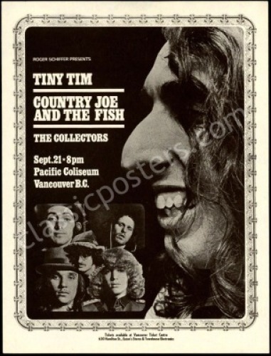 Tiny Tim Vancouver Handbill