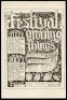 Popular Festival of Growing Things Handbill