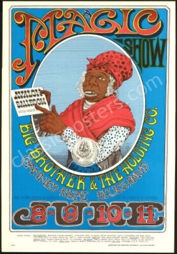 Original FD-65 Magic Show Poster