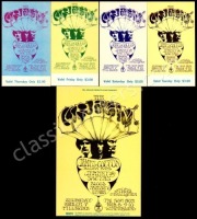 Cream and Grateful Dead Postcards and Tickets