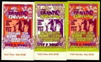 Two Ticket Sets from The Fillmore
