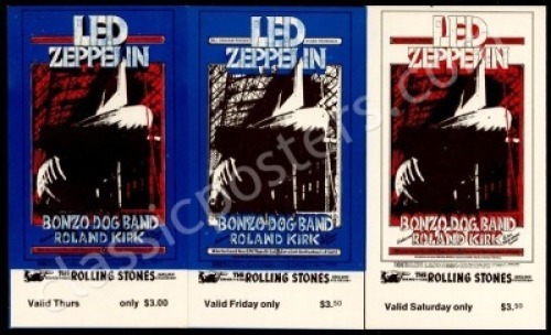 Two Scarce Bill Graham Ticket Sets