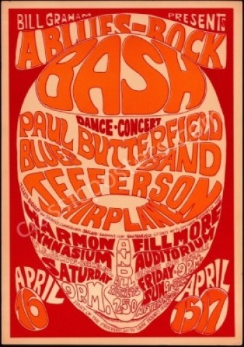 Popular Original BG-3 Blues Bash Poster