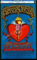 Beautiful BG-136 Heart and Torch Poster