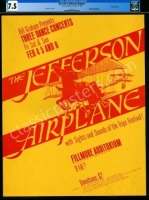 Scarce BG-1 Type 2 Jefferson Airplane Poster