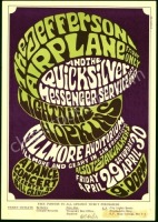 Signed Original BG-4 Jefferson Airplane Poster