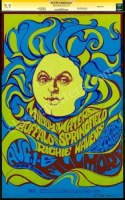 Superb Signed and Certified BG-76 Buffalo Springfield Poster