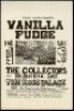 Vanilla Fudge Rose Palace Handbill