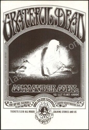 Grateful Dead Great Highway Handbill