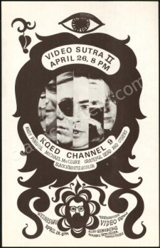 Two Rare Grateful Dead Video Sutra II Handbills