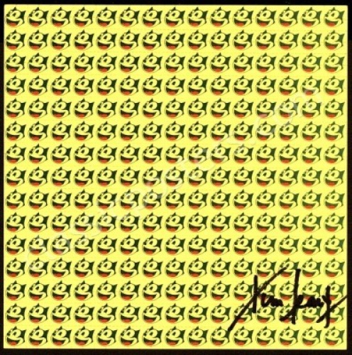 Tim Leary-Signed Felix the Cat Blotter Art