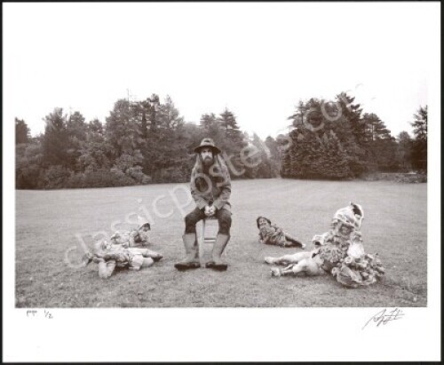 Fantastic Original Barry Feinstein George Harrison Photograph