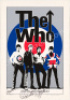 Band-Signed Who 25th Anniversary Poster