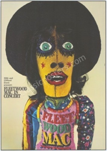 Jumbo Fleetwood Mac Tour Blank Poster