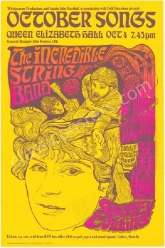 Interesting AO127 Incredible String Band Poster