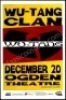 2007 Wu-Tang Clan Denver Poster