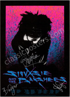 Band-Signed Siouxsie & The Banshees Poster